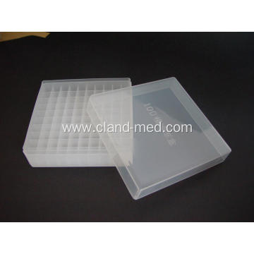 Plastic Cryovial Tube Box 81well